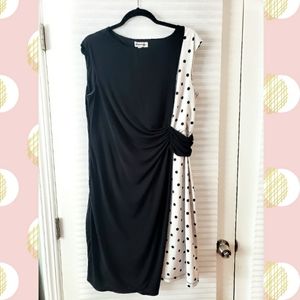Black & White Polka Dot Dress